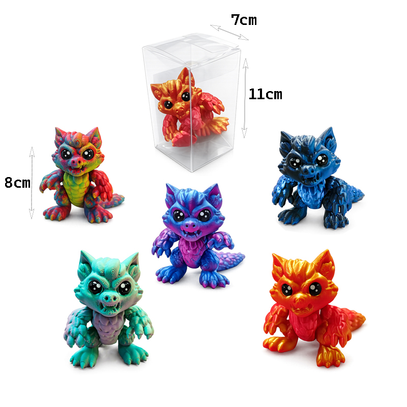 Φιγούρα Δράκος 3D Printed Συλλεκτική - 3D Printed Dragon Collectible Figure - Image 7