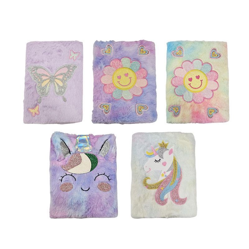 Τετράδιο Α5 με Χνουδωτό Εξώφυλλο - Notebook with Fluffy Cover - sukki.gr