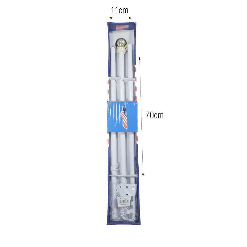 Κοντάρι Σημαίας Ύψους 180cm - White Flag Pole Kit - Image 2