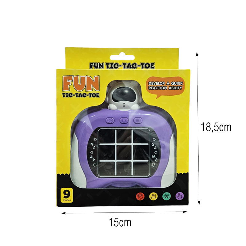 Fun Tic Tac Toe Ηλεκτρονικό Παιχνίδι Τρίλιζα – Electronic Game - Image 2