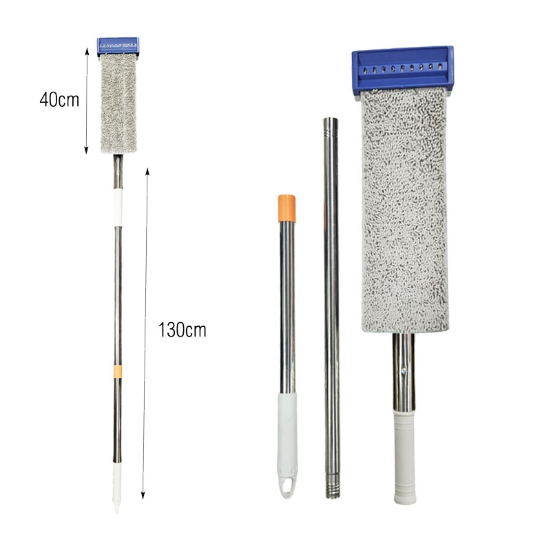 Σφουγγαρίστρα Μικροϊνών Με Κοντάρι – Microfiber Mop with Handle - Image 2
