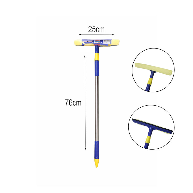 Σκούπα Τζαμιών με Σφουγγάρι και Λάστιχο - Window Squeegee with Sponge - Image 2