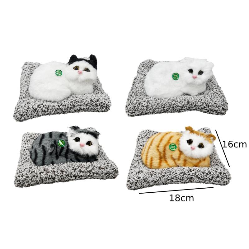 Διακοσμητική Γάτα σε Μαξιλαράκι - Decorative Cat on Cushion - Image 2