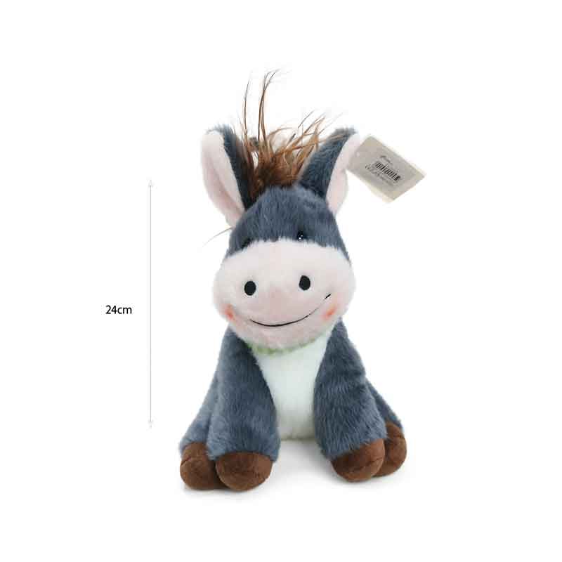 Λούτρινο Γαϊδουράκι – Plush Donkey Toy - Image 3