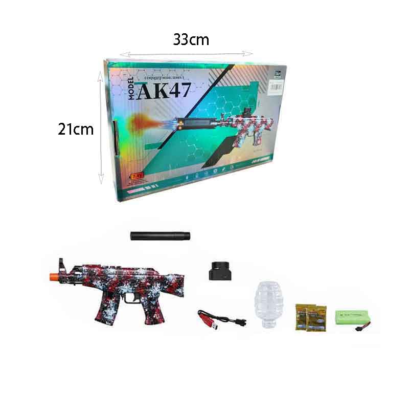 Πιστόλι όπλο νερού με μπαλάκια νερού AK47 218A-14 – Electric Gel Ball Gun - Image 3