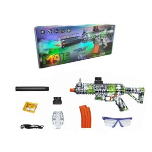 Πιστόλι όπλο νερού με μπαλάκια νερού M416 T16D – Electric Gel Ball Gun - sukki.gr