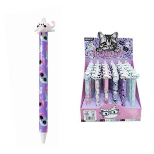 Στυλό Γάτα με Γόμα Σετ 36 Τεμαχίων – Cute Cat Erasable Pens Set of 36 - sukki.gr