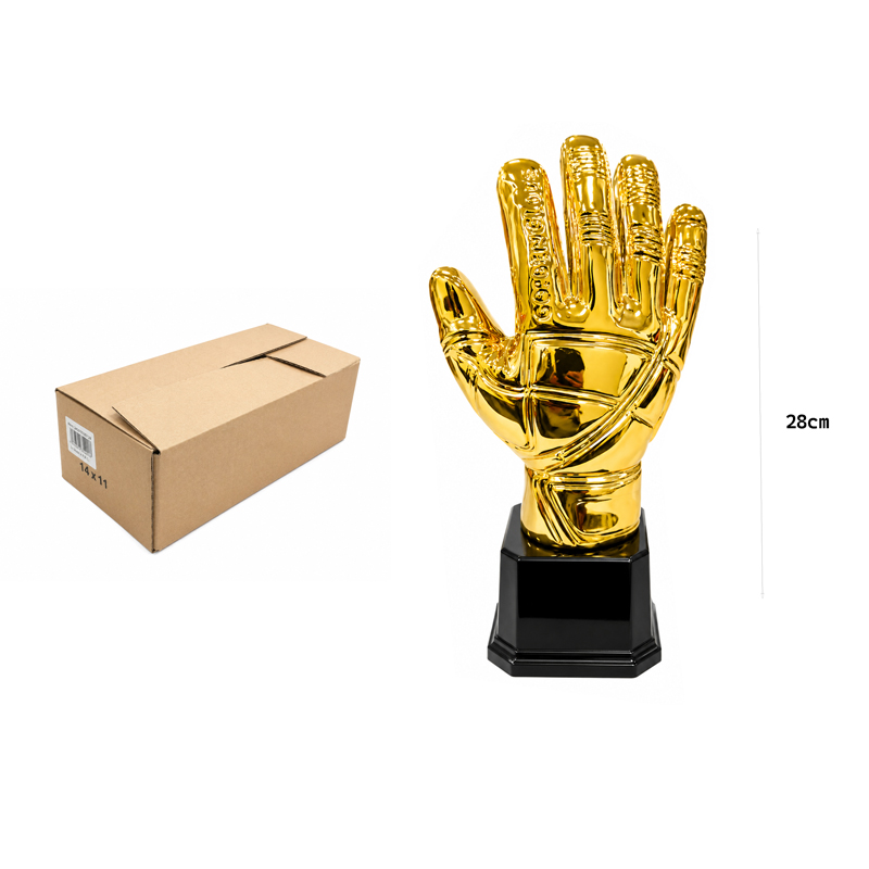 Τρόπαιο Χρυσό Γάντι Τερματοφύλακα 28cm - Golden Goalkeeper Glove Trophy 28cm - Image 3