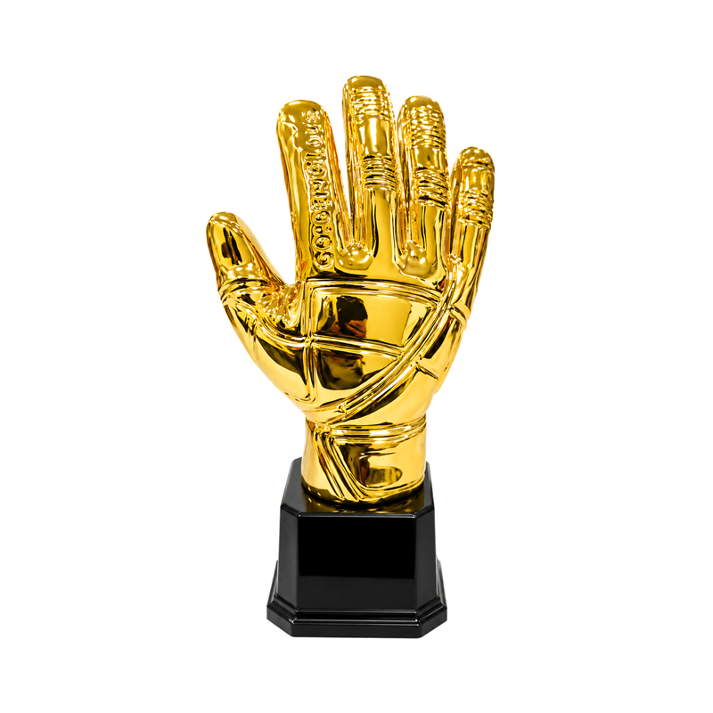 Τρόπαιο Χρυσό Γάντι Τερματοφύλακα 28cm - Golden Goalkeeper Glove Trophy 28cm - Image 2