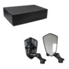 Καθρέφτες Μηχανής Universal CNC Αλουμινίου - Universal CNC Aluminum Motorcycle Mirrors Set - sukki.gr