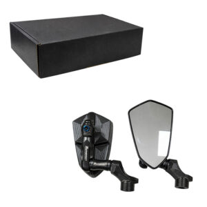 Καθρέφτες Μηχανής Universal CNC Αλουμινίου - Universal CNC Aluminum Motorcycle Mirrors Set - sukki.gr