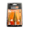 Uruisi Star Σετ κωνικές μύτες τρυπανιού - Step drill bits set 3pcs HSS - sukki.gr