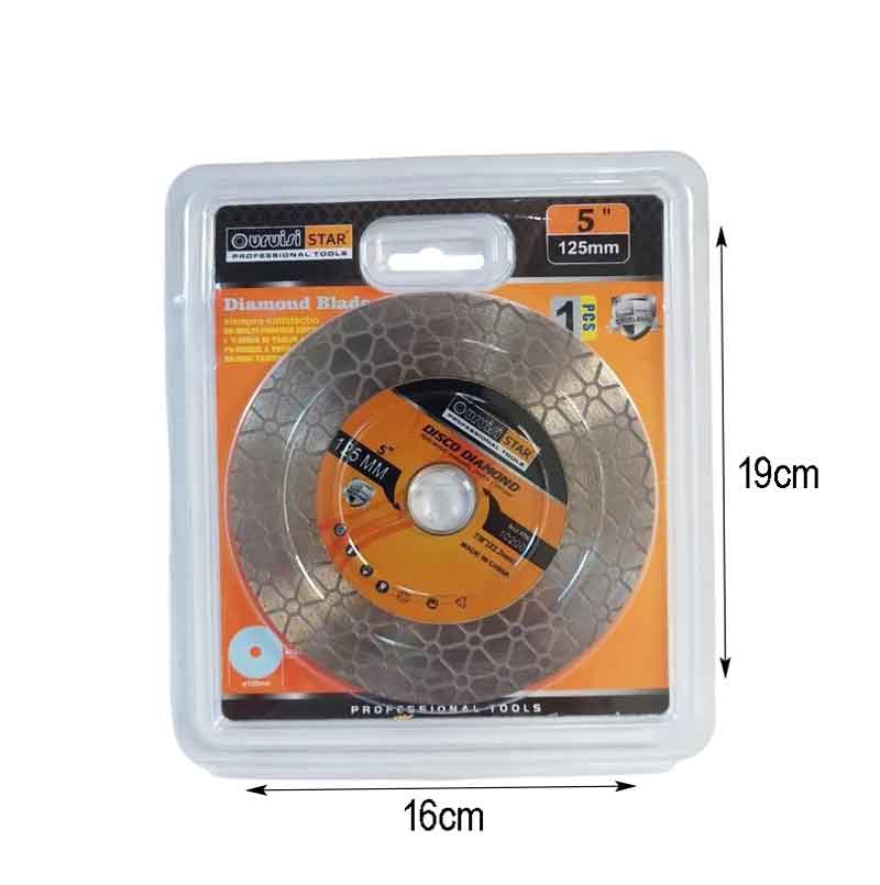 Uruisi Δίσκος Κοπής Διαμαντέ 125mm 5"- Saw Blade - Image 3