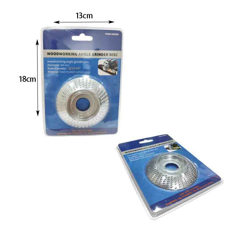 Ράσπα ξύλου δίσκος για γωνιακό τροχό - Woodworking angle grinder disc - Image 2