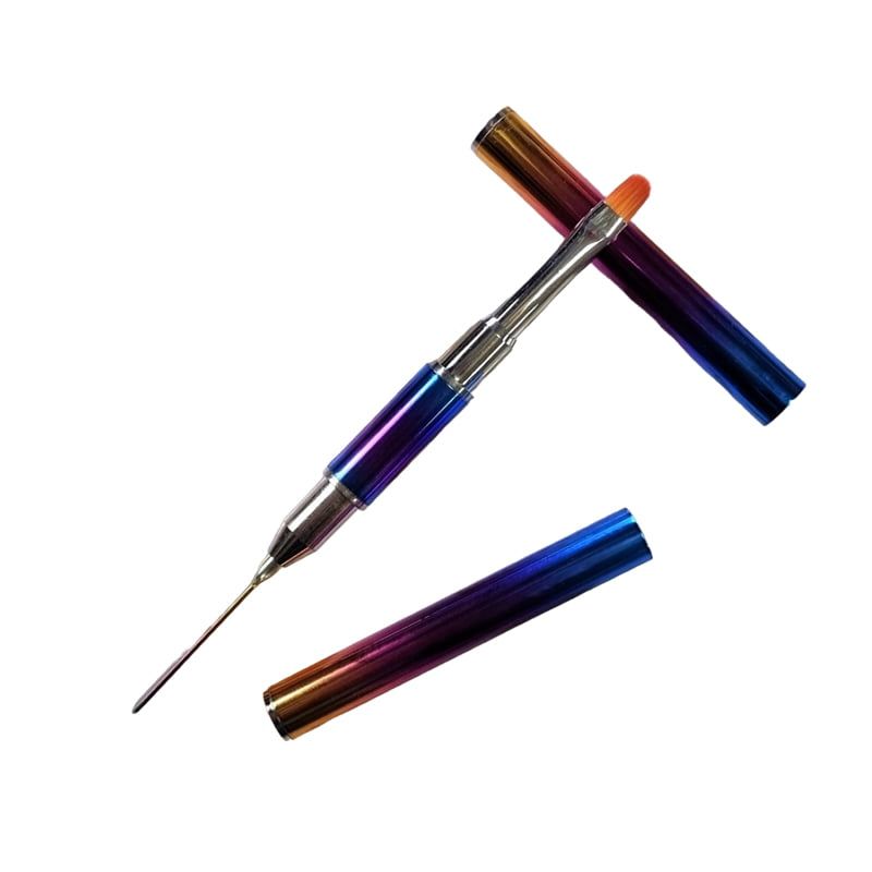 Διπλό Πινέλο Acrylic Gel - Pen for acrylic gel two sides - Image 3