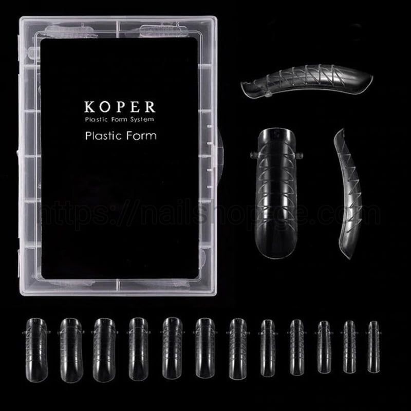 Φόρμες Νυχιών - Koper Plastic Form System Dual Nails 1 - sukki.gr