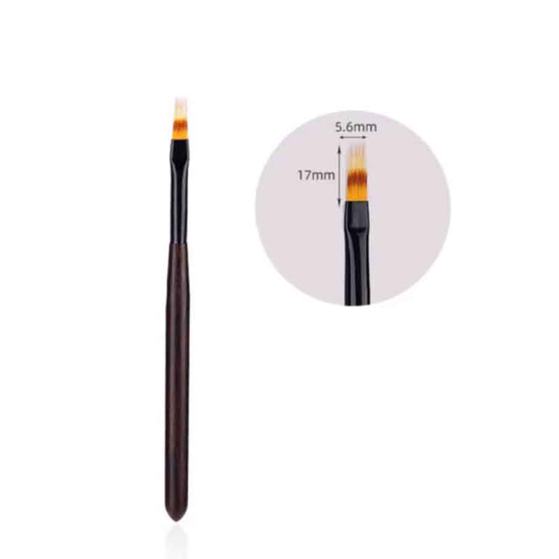 Σετ Πινέλα Νυχιών με Θήκη 12 Τεμάχια - Nail Art Brush Set with Case - Image 4