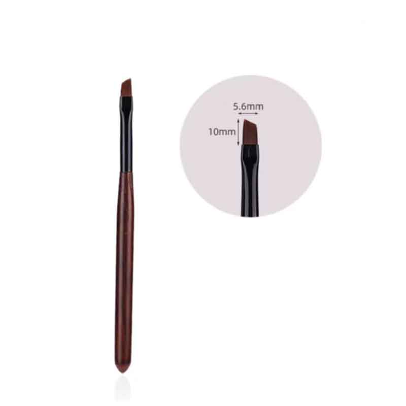 Σετ Πινέλα Νυχιών με Θήκη 12 Τεμάχια - Nail Art Brush Set with Case - Image 6
