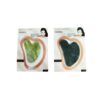 Πέτρα Νεφρίτη για Μασάζ Προσώπου - Green Jade Massage Stone Gua Sha - sukki.gr