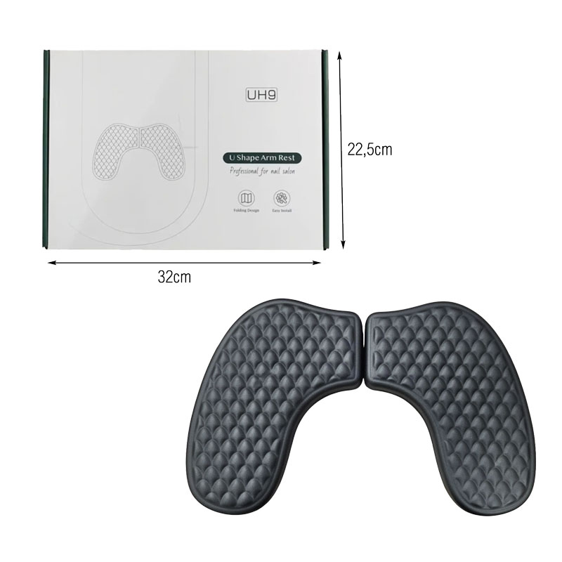 Στήριγμα Χεριών σε Σχήμα U για Μανικιούρ UH9 - U-Shape Arm Rest for Manicure - Image 2