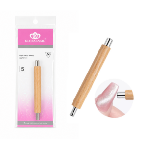 Μαγνητικό Εργαλείο Nail Art Cat Eye με Ξύλινη Λαβή - Cat Eye Nail Art Magnetic Tool with Wooden Handle - sukki.gr
