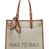 Τσάντα Ώμου J2505 – Κάμελ BAG TO BAG - sukki.gr