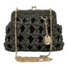 Ψάθινο τσαντάκι χιαστι CN26013 – Πράσινο BAG TO BAG - sukki.gr
