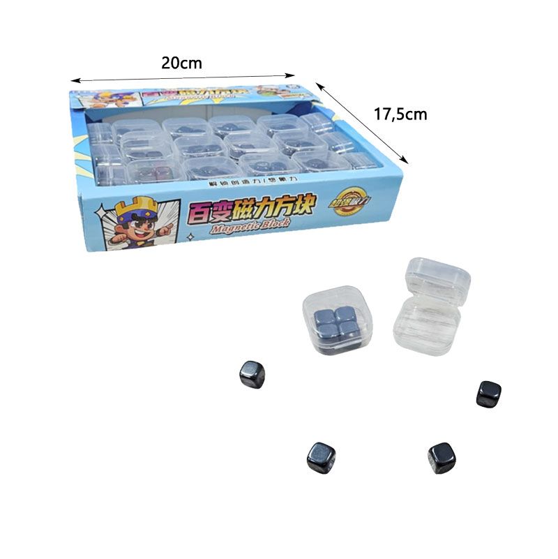 Μαγνητικοί Κύβοι Παιχνιδιού 30 Τεμαχίων - Magnetic Block Toy Cubes - Image 3