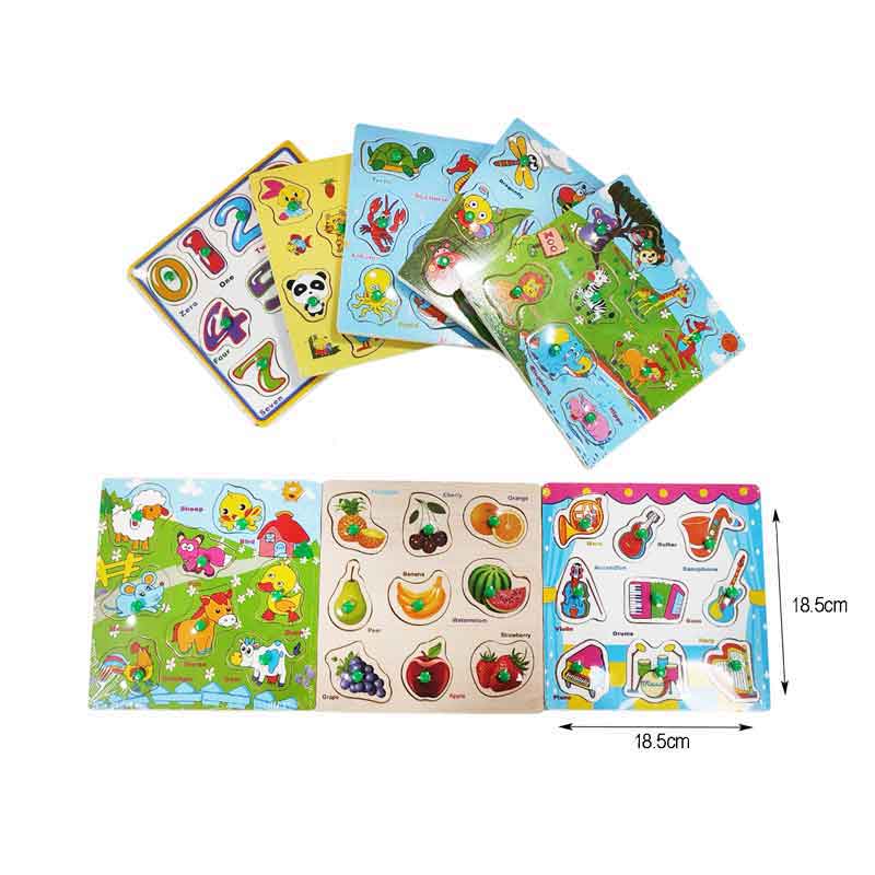 Ξύλινο Παιδικό Puzzle - Wooden Children's Puzzle - Image 5