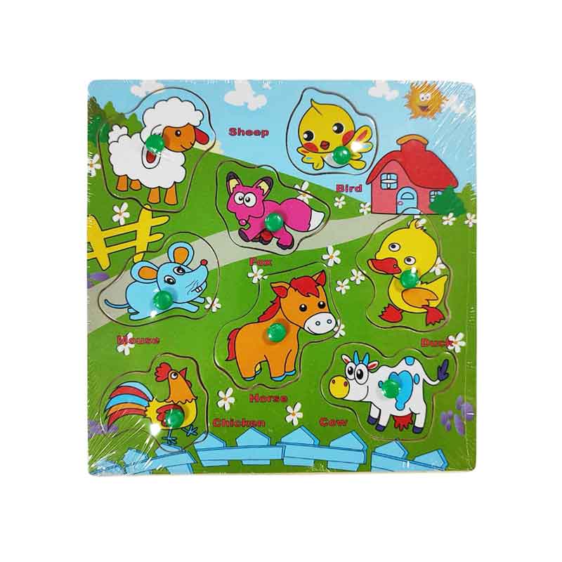 Ξύλινο Παιδικό Puzzle - Wooden Children's Puzzle - Image 2