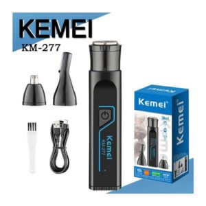 Kemei Ξυριστική Μηχανή Προσώπου Επαναφορτιζόμενη KM-277 - 3in1 Multifunction Shaving Kit KM-277 - sukki.gr