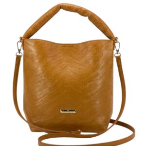 Τσάντα χειρός 10666 – Κάμελ BAG TO BAG - sukki.gr