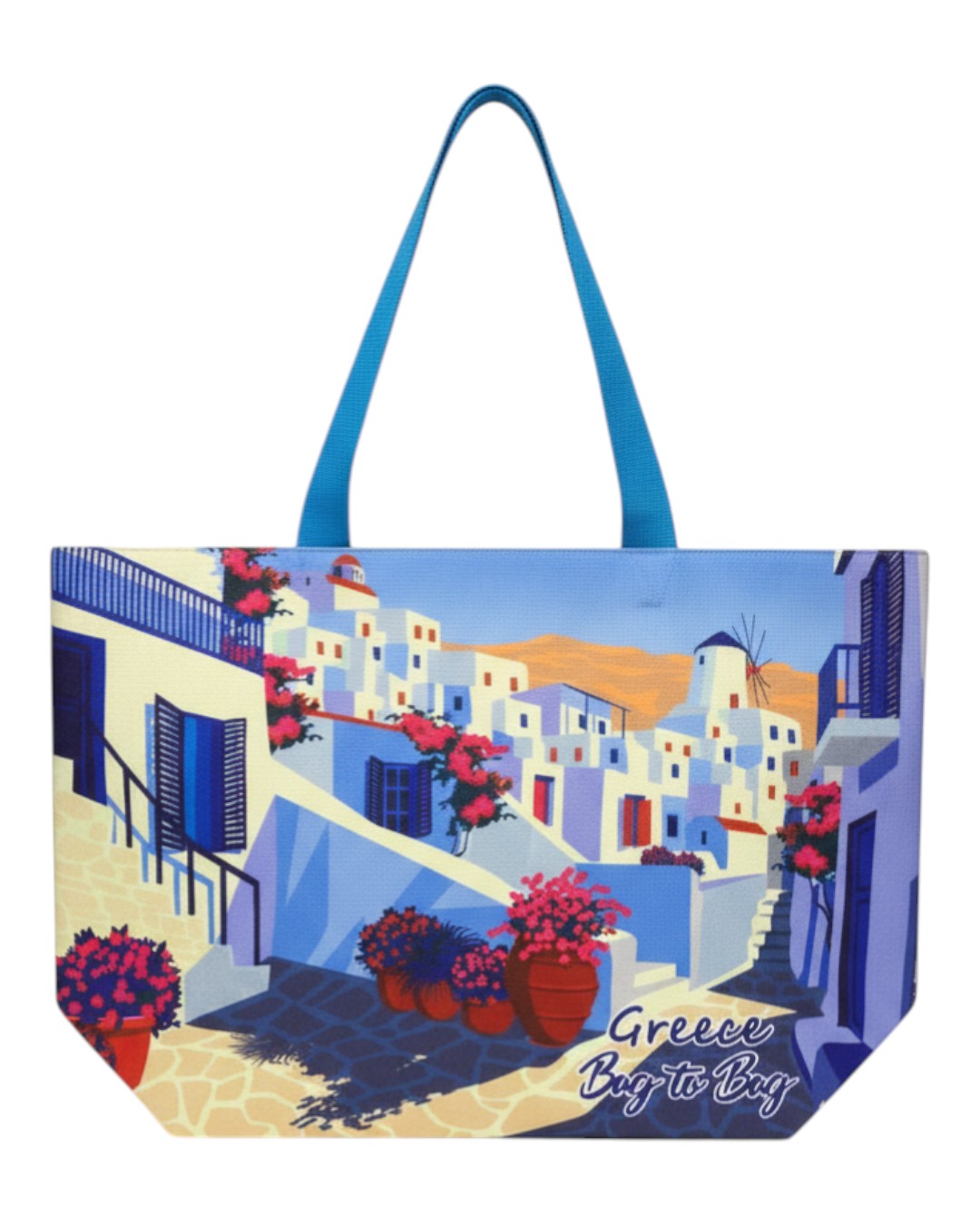 Τσάντα θαλάσσης YY1117 – Ασπρο BAG TO BAG - sukki.gr