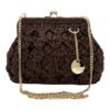 Ψάθινο τσαντάκι χιαστι CN26013 – Καφέ BAG TO BAG - sukki.gr