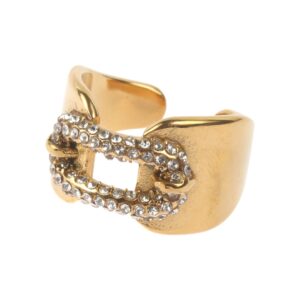 Δαχτυλίδι YC-JZ0071 – Χρυσό BAG TO BAG - sukki.gr