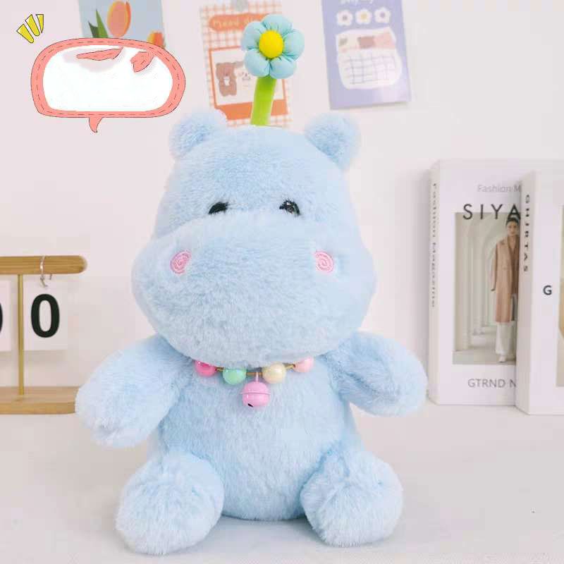 Λούτρινο Ιπποπόταμος 25cm - Stuffed Hippo - Image 2