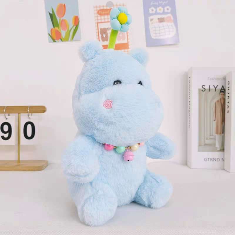 Λούτρινο Ιπποπόταμος 25cm - Stuffed Hippo - Image 3