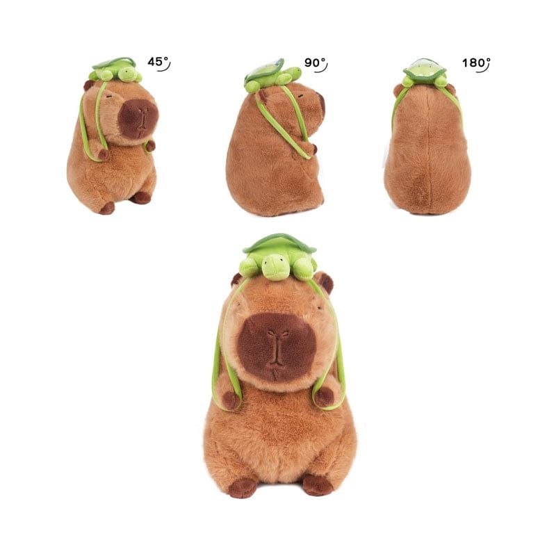 Λούτρινο Καπιμπάρα 22cm - Stuffed Capybara - Image 2