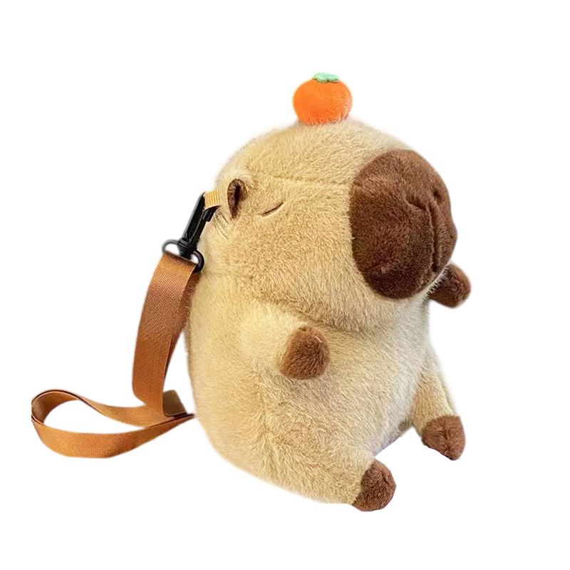 Τσάντα Λούτρινο Καπιμπάρα - Stuffed Capybara Bag - Image 2