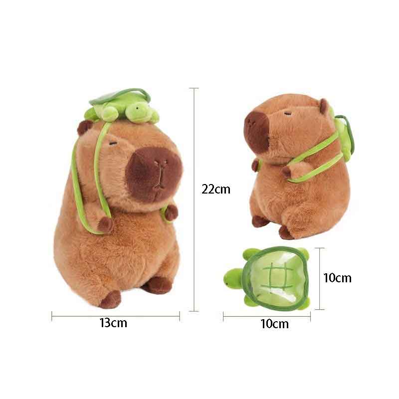 Λούτρινο Καπιμπάρα 22cm - Stuffed Capybara - Image 3