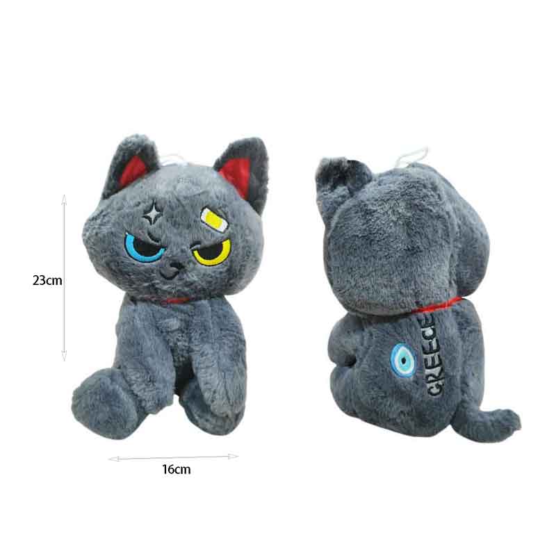 Λούτρινη γατούλα Greece - Stuffed cat Greece - Image 4