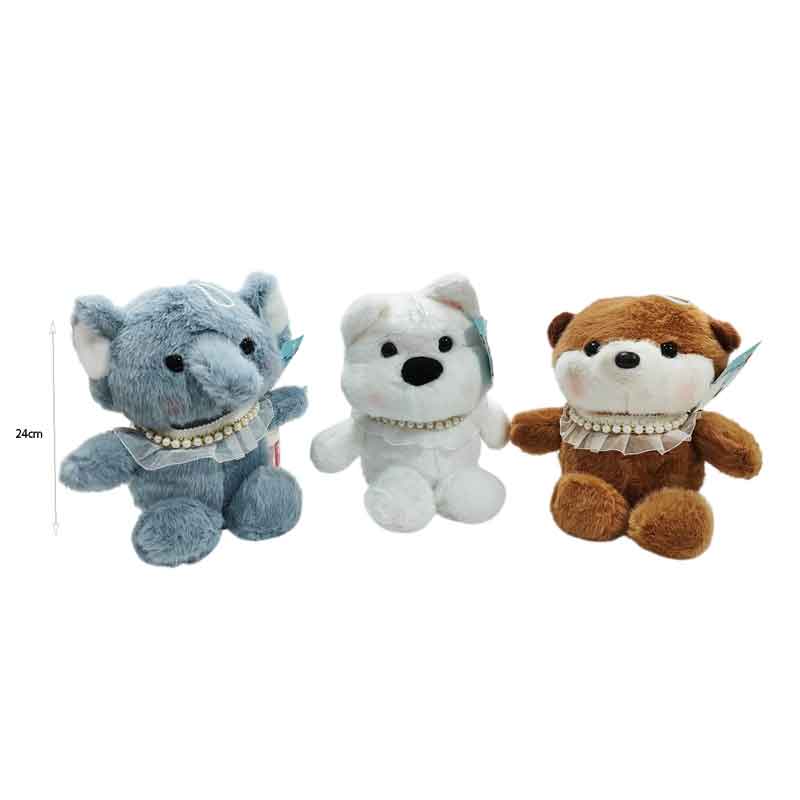 Λούτρινο Ζωάκι Παιχνίδι 24cm - Stuffed Animal Toy - Image 2