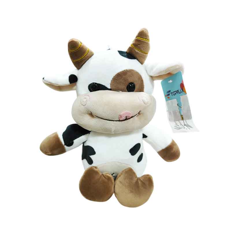 Λούτρινη Αγελαδίτσα Παιχνίδι 27cm - Plush Cow Toy - sukki.gr
