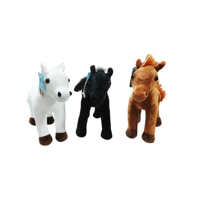 Λούτρινο Άλογο Παιχνίδι 30cm - Plush Horse Toy - Image 2