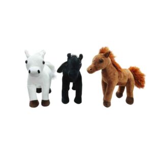 Λούτρινο Άλογο Παιχνίδι 30cm - Plush Horse Toy - sukki.gr