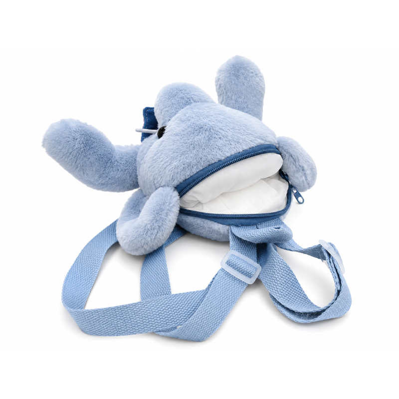Παιδικό Λούτρινο Σακίδιο Πλάτης Ζωάκια 36cm - Kids Plush Animal Backpack 36cm - Image 4