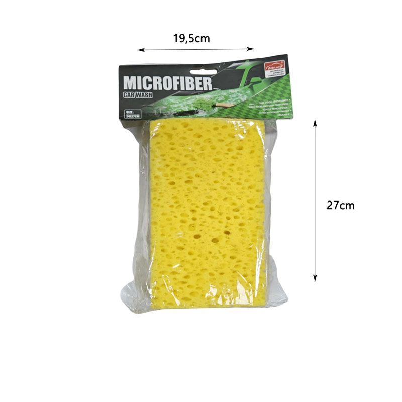 Σφουγγάρι Πλυσίματος Αυτοκινήτου - Microfiber Car Wash Sponge - Image 3