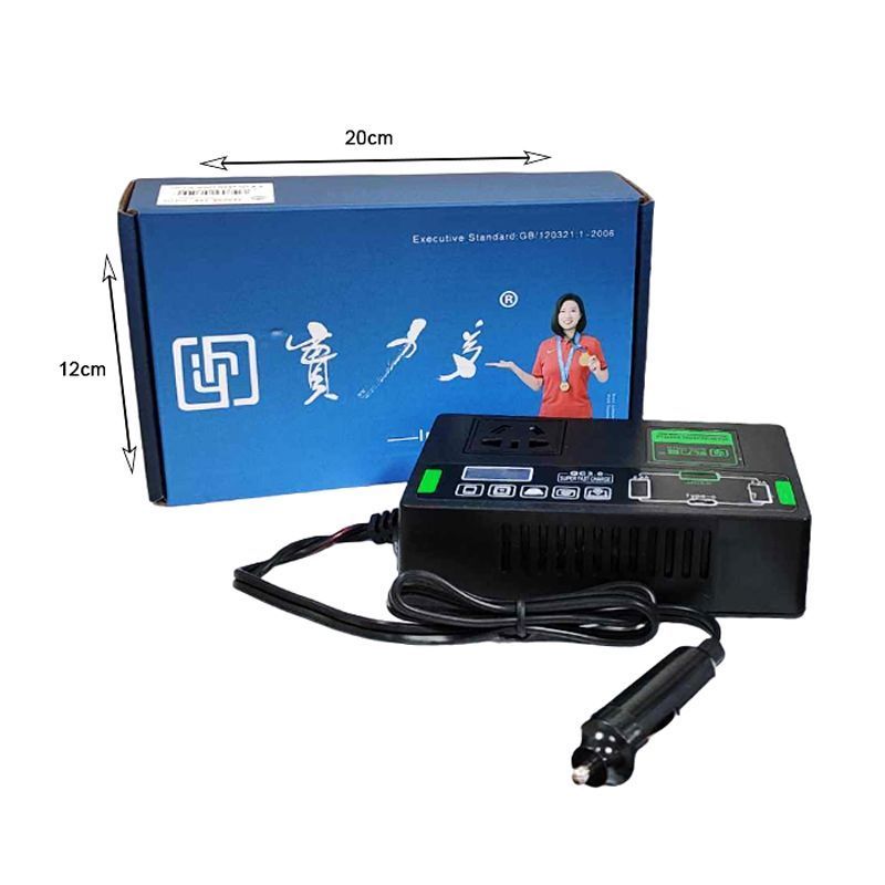 Shiliduo Inverter Αυτοκινήτου 220V 12V SLD-1127 – Vehicle Multi-function Power Inverter - Image 4