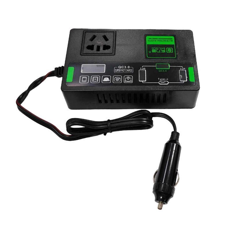 Shiliduo Inverter Αυτοκινήτου 220V 12V SLD-1127 – Vehicle Multi-function Power Inverter - Image 2