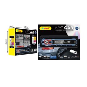Alternative view of Andowl Ηχοσύστημα Αυτοκινήτου Q-CA590 - Car FM/AM Compact Disc Player